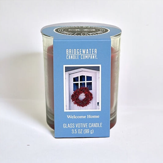 Bridgewater Candle Glass Votive Welcome Home Bridgewater Candle Bridgewater Candle