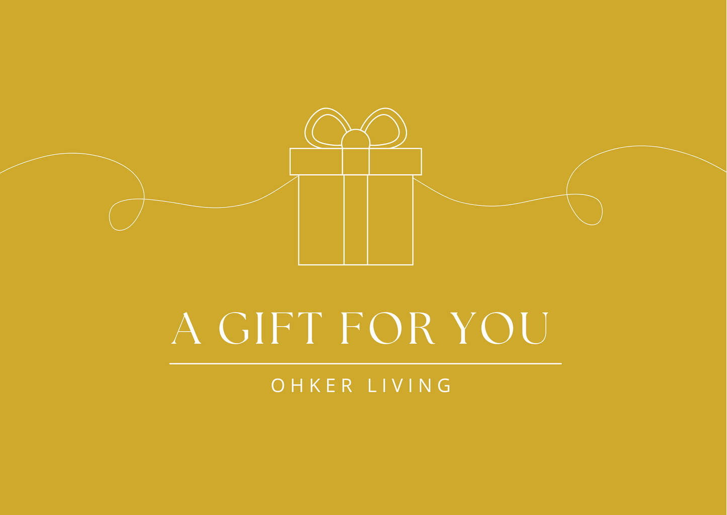 Cadeaubon (digitaal) Cadeaubon Ohker Living