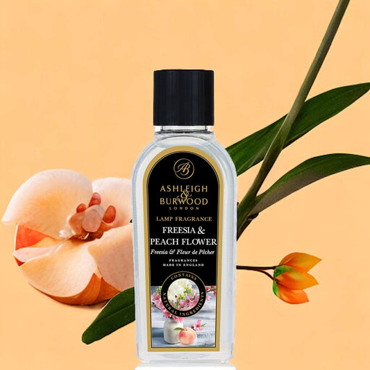 Freesia & Peach Blossom Geurlampolie 250 ml Geurolie Ashleigh & Burwood