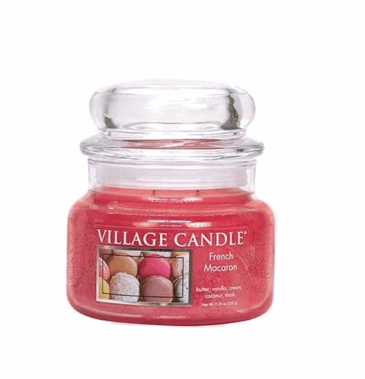 French Macaron Geurkaars S Geurkaars Village Candle