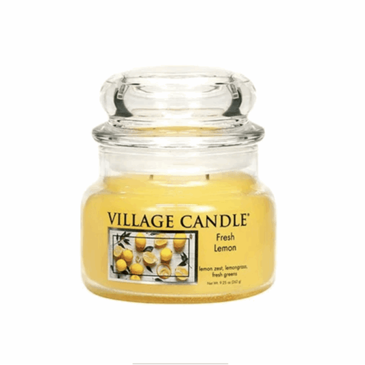 Fresh Lemon Geurkaars S Geurkaars Village Candle