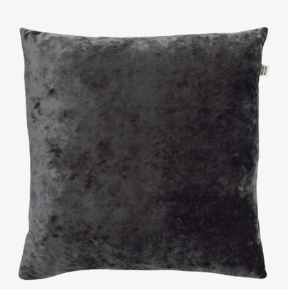 SKY - Sierkussen velvet Charcoal Gray 45x45 cm - grijs Kussen Ohker Living