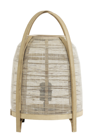 Tafellamp Ø27x42 cm JACINTO naturel nu €46,- Tafellamp Light & Living