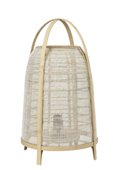 Tafellamp Ø34x60 cm JACINTO naturel nu €58,- Tafellamp Light & Living