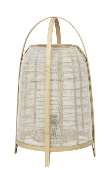 Tafellamp Ø34x60 cm JACINTO naturel nu €58,- Tafellamp Light & Living