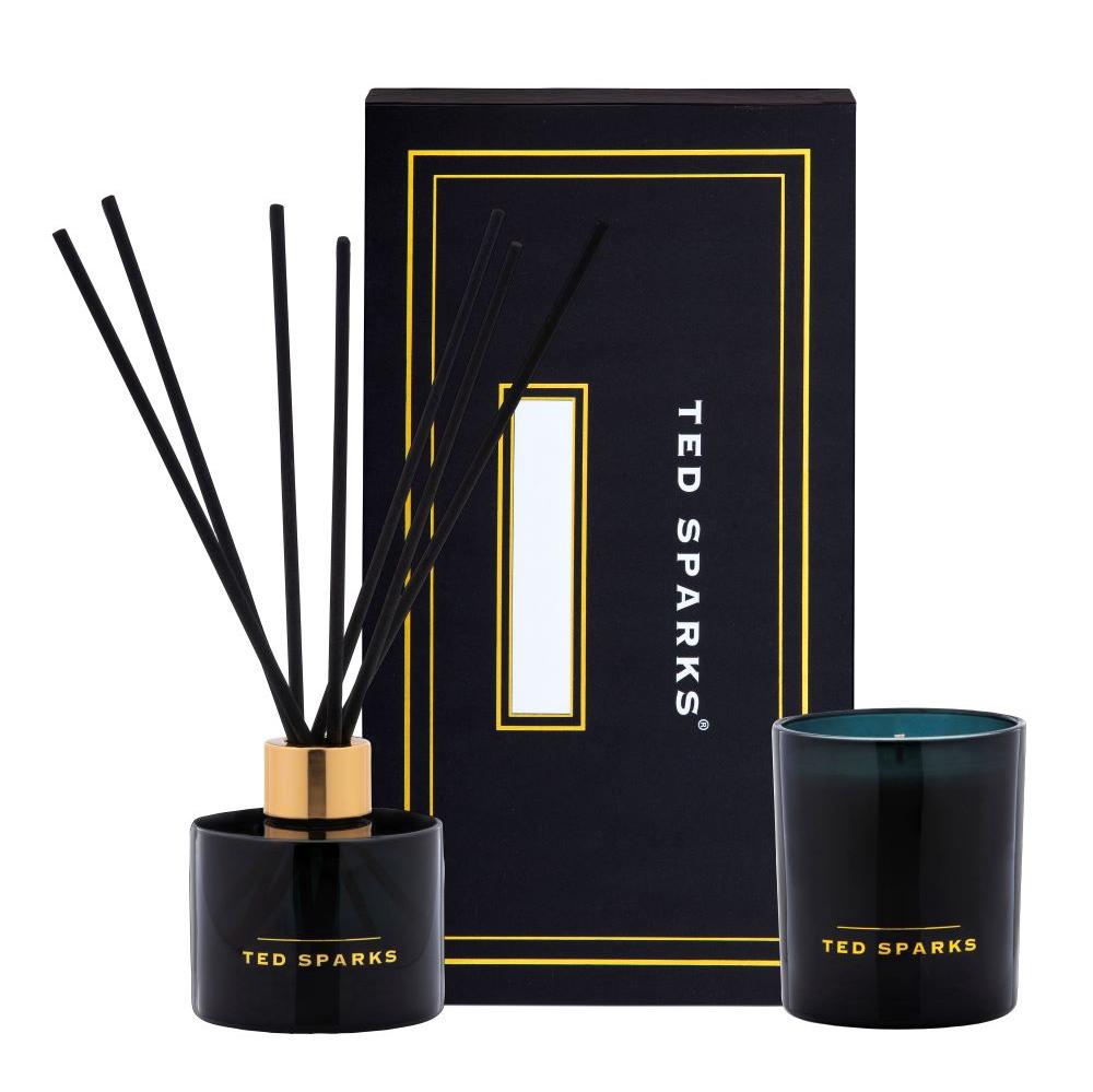 TED SPARKS - Candle & Diffuser Gift Set - Bamboo & Peony Giftset Ted Sparks