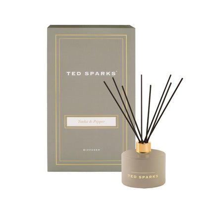 TED SPARKS - Diffuser - Tonka & Pepper Geurstokjes Ted Sparks