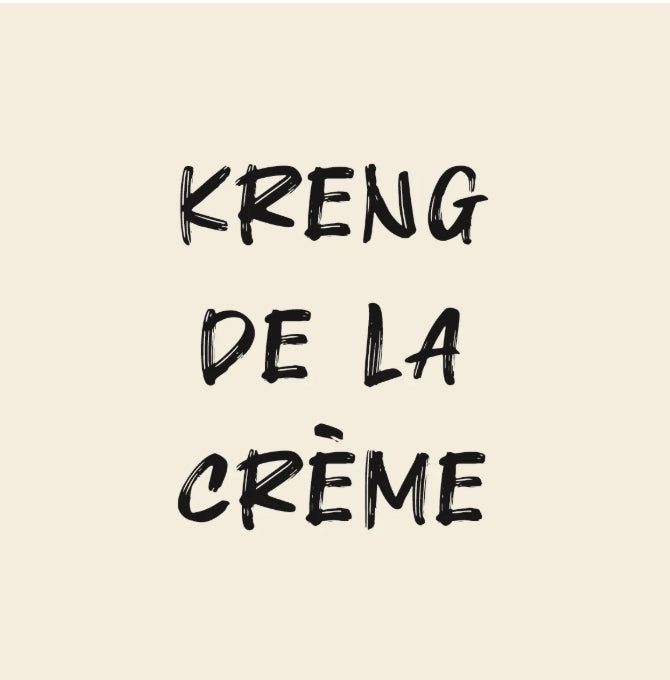 Tegeltje kreng de la creme tegeltje Ohker Living