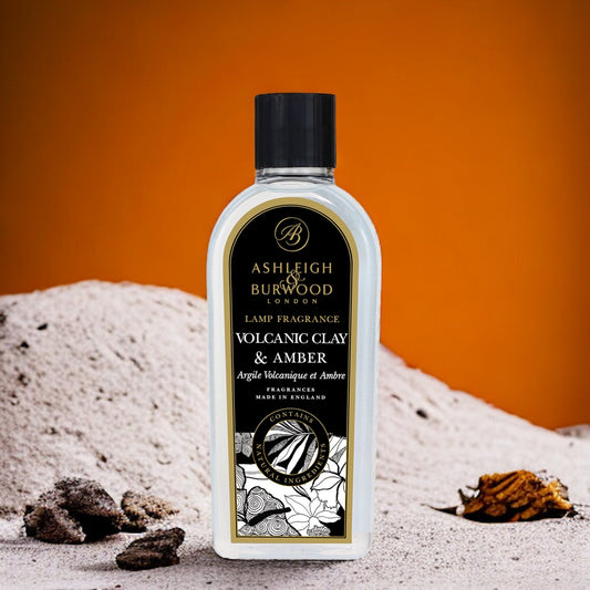 Volcanic Clay & Amber Geurlampolie 250 ml Geurolie Ashleigh & Burwood