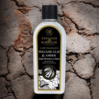 Volcanic Clay & Amber Geurlampolie 500 ml Geurolie Ashleigh & Burwood