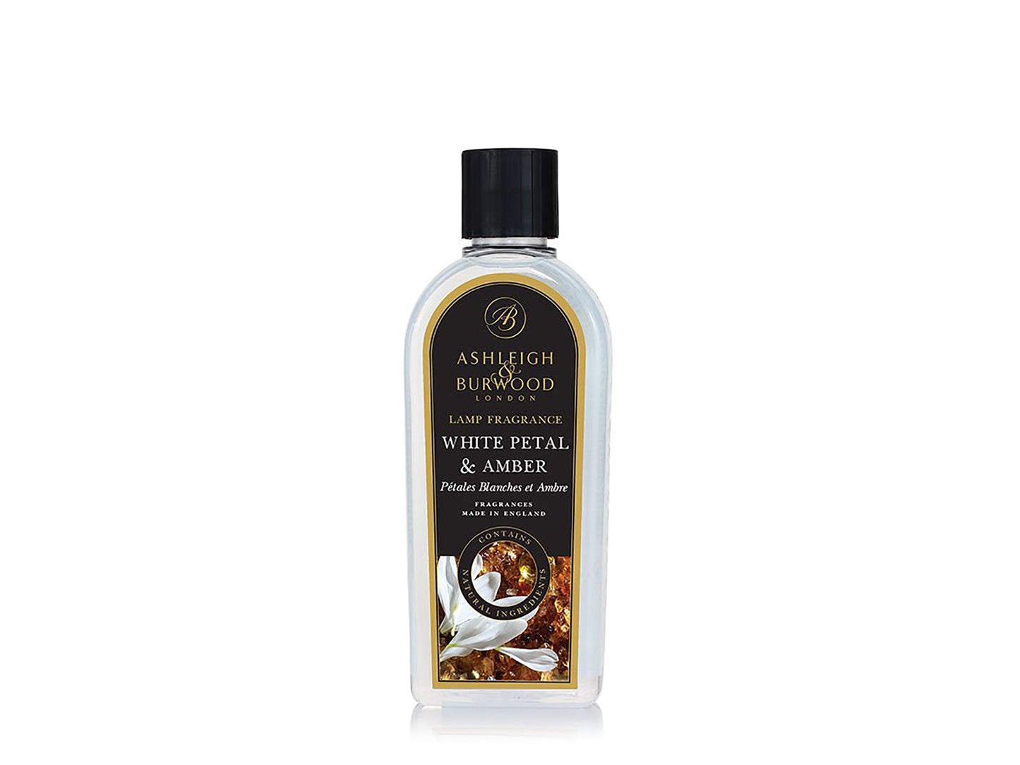 White Petal & Amber Geurlampolie 500 ml Geurolie Ashleigh & Burwood