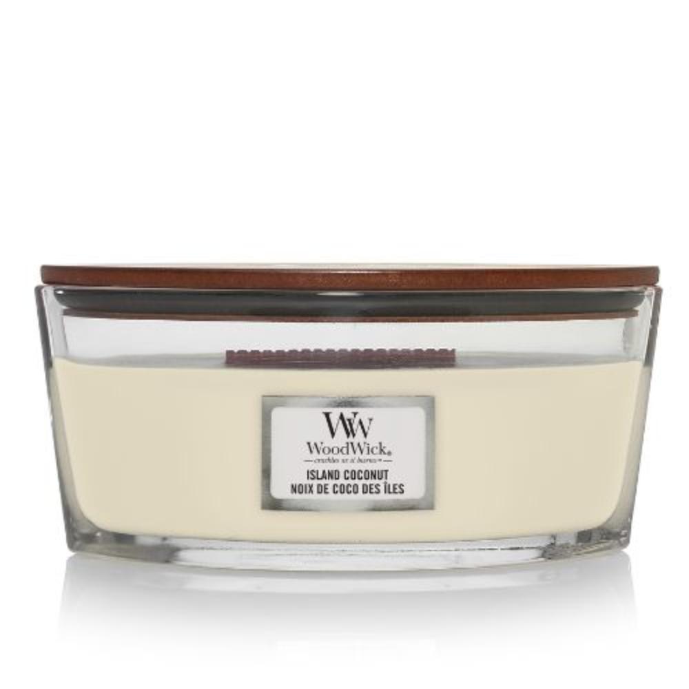 WW Island Coconut Candle Geurkaars WoodWick