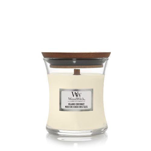 WW Island Coconut Mini Candle Geurkaars WoodWick