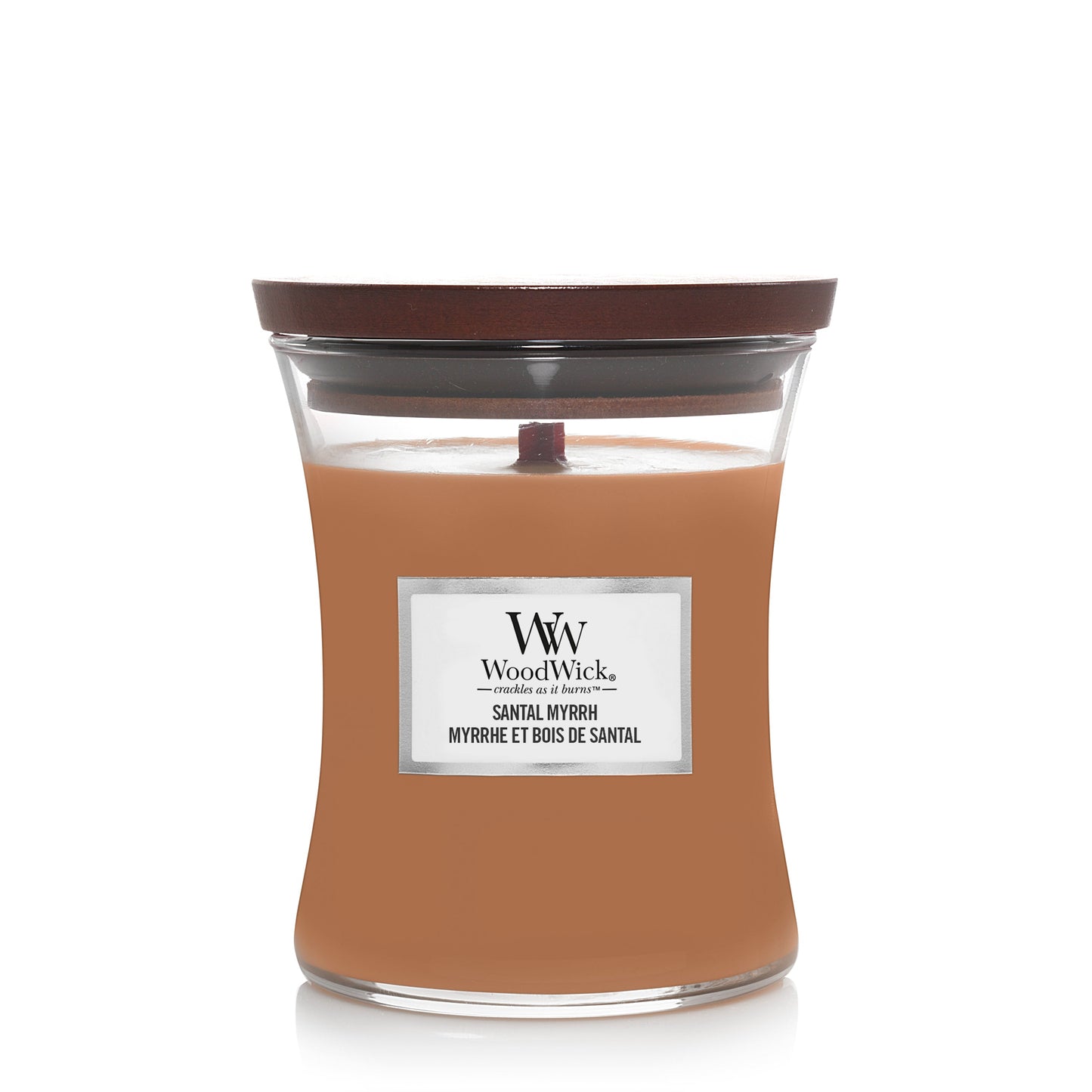 WW Santal Myrrh Medium Candle Geurkaars WoodWick