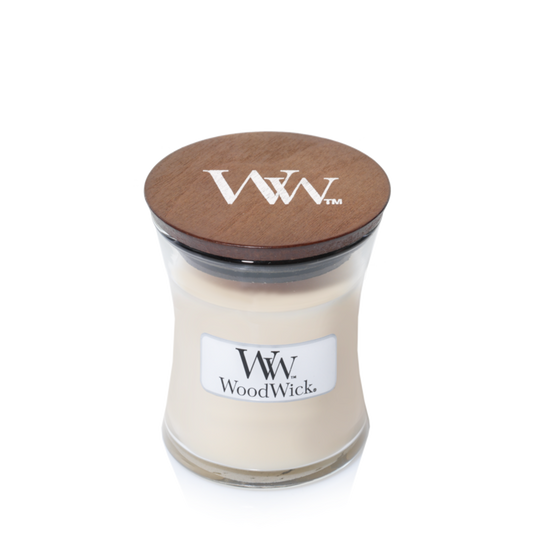 WW Vanilla Bean Mini Candle Geurkaars WoodWick